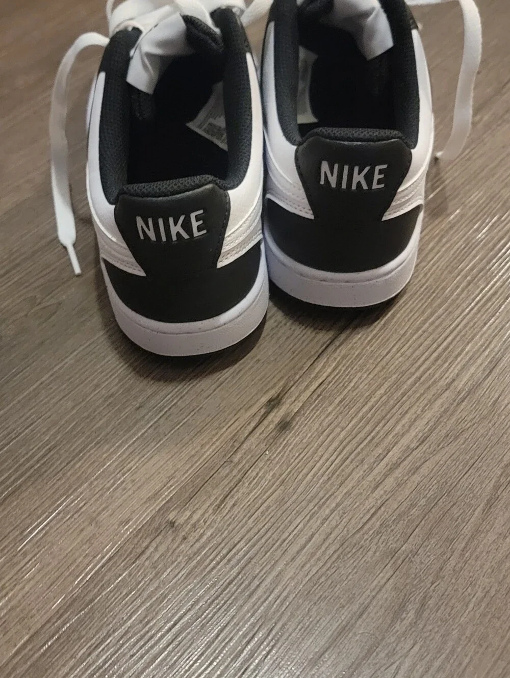 Nike Black and White Low-Top Sneakers
